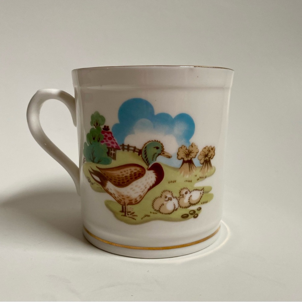 Vng Princess House Hammersley Spode Duck Ducklings Coffee  Tea Mug